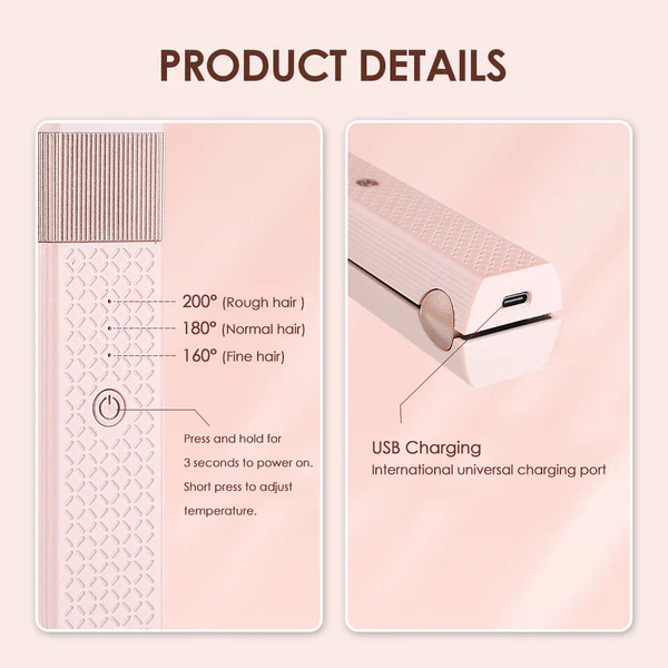 MiniGlide - Portable Hair Straightener