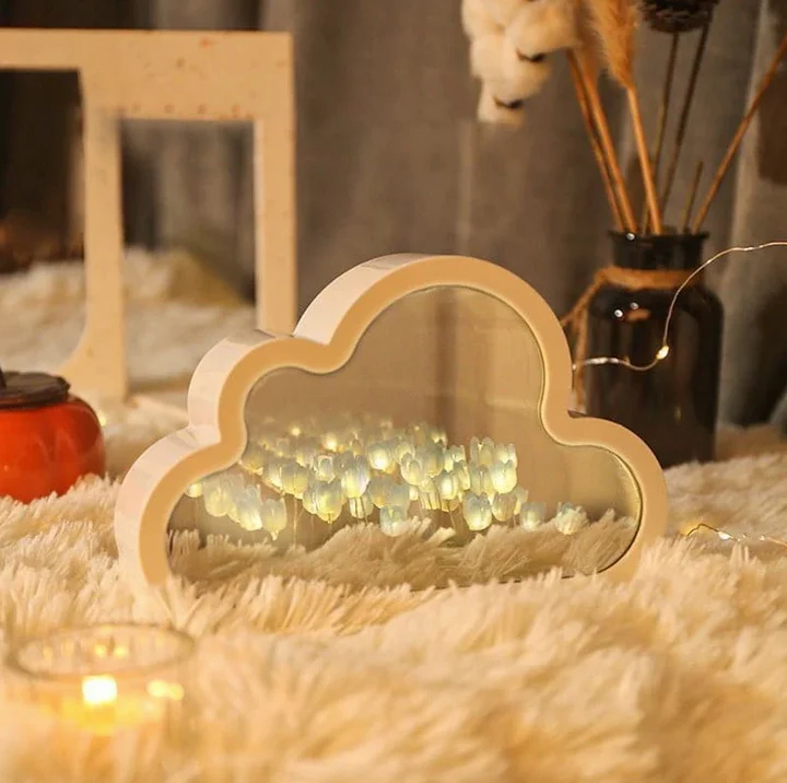 Cloud Tulip Mirror Lamp